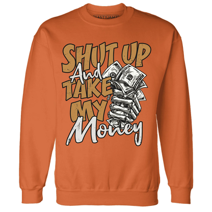 Dunk-Low-Retro-Wheat-Orange-Sweatshirt-Match-Shut-Up