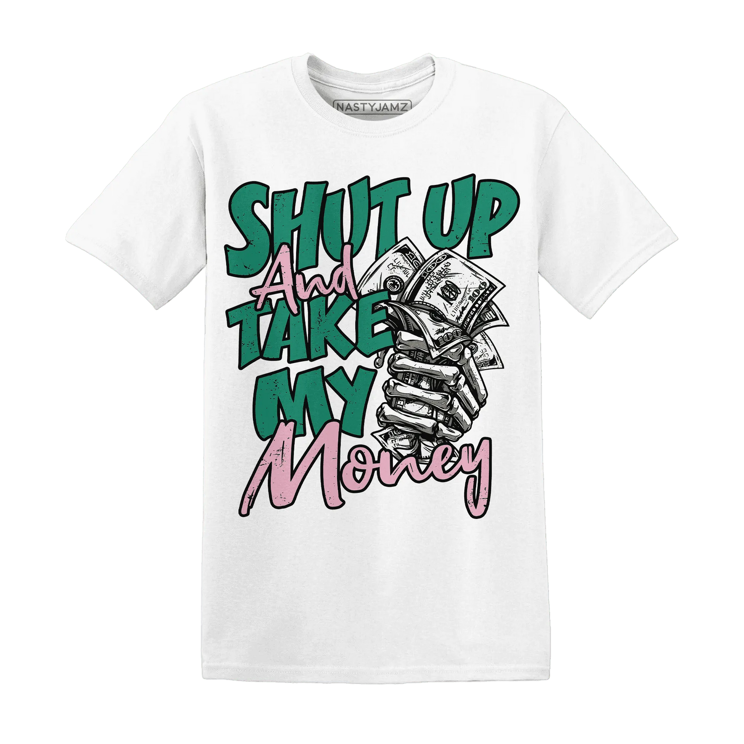 Dunk-Pink-Malachite-Medium-Soft-Low-Sail-T-Shirt-Match-Shut-Up