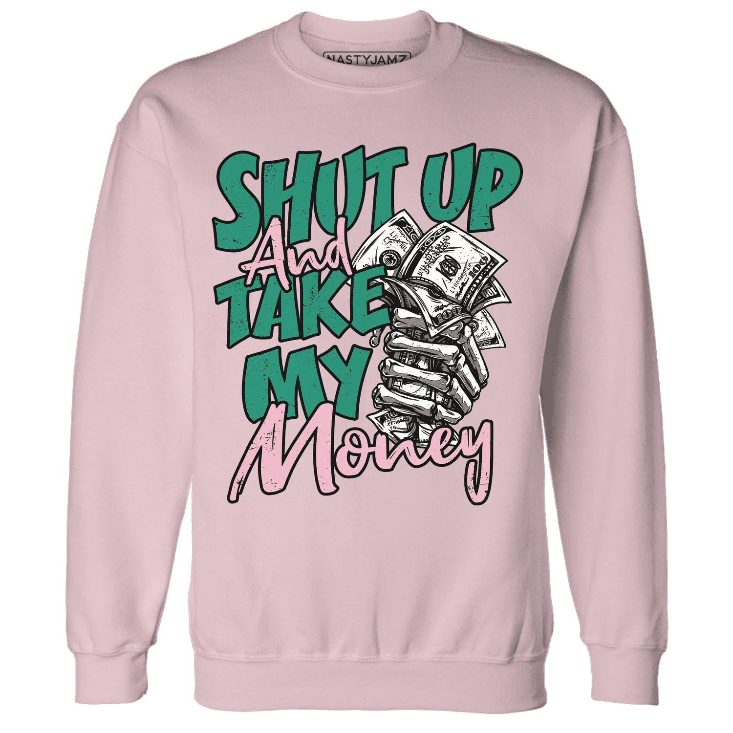 Dunk-Pink-Malachite-Medium-Soft-Low-Sail-Sweatshirt-Match-Shut-Up