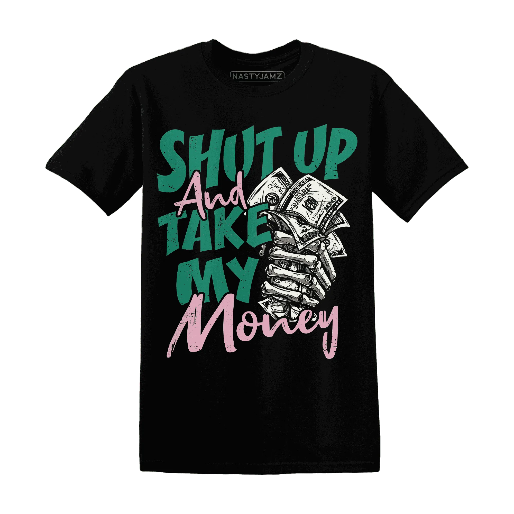 Dunk-Pink-Malachite-Medium-Soft-Low-Sail-T-Shirt-Match-Shut-Up