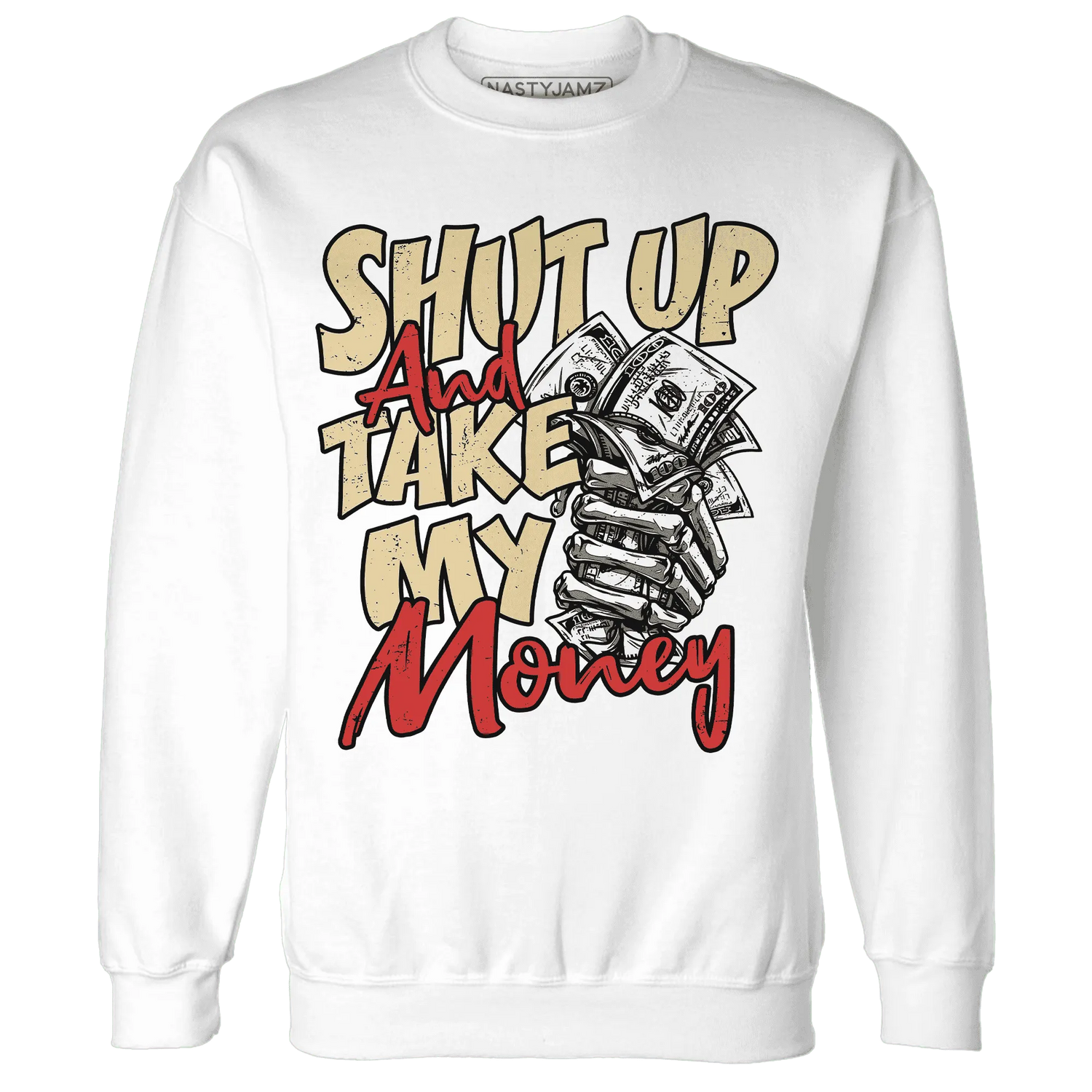 Dunk-Strawberry-Waffle-NastyJamz-Sweatshirt-Match-Shut-Up