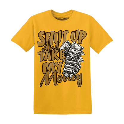 Wheat-13s-T-Shirt-Match-Shut-Up