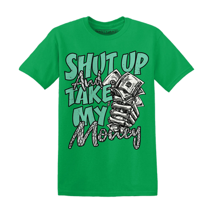 Green-Glow-3s-T-Shirt-Match-Shut-Up