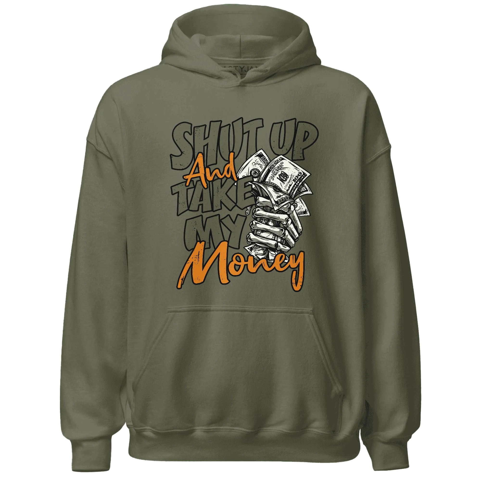 Olive-5s-Hoodie-Match-Shut-Up