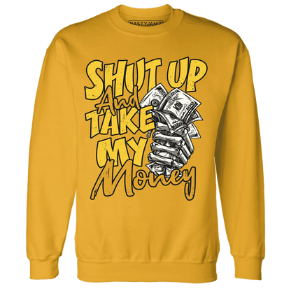 Yellow-Ochre-6s-Sweatshirt-Match-Shut-Up