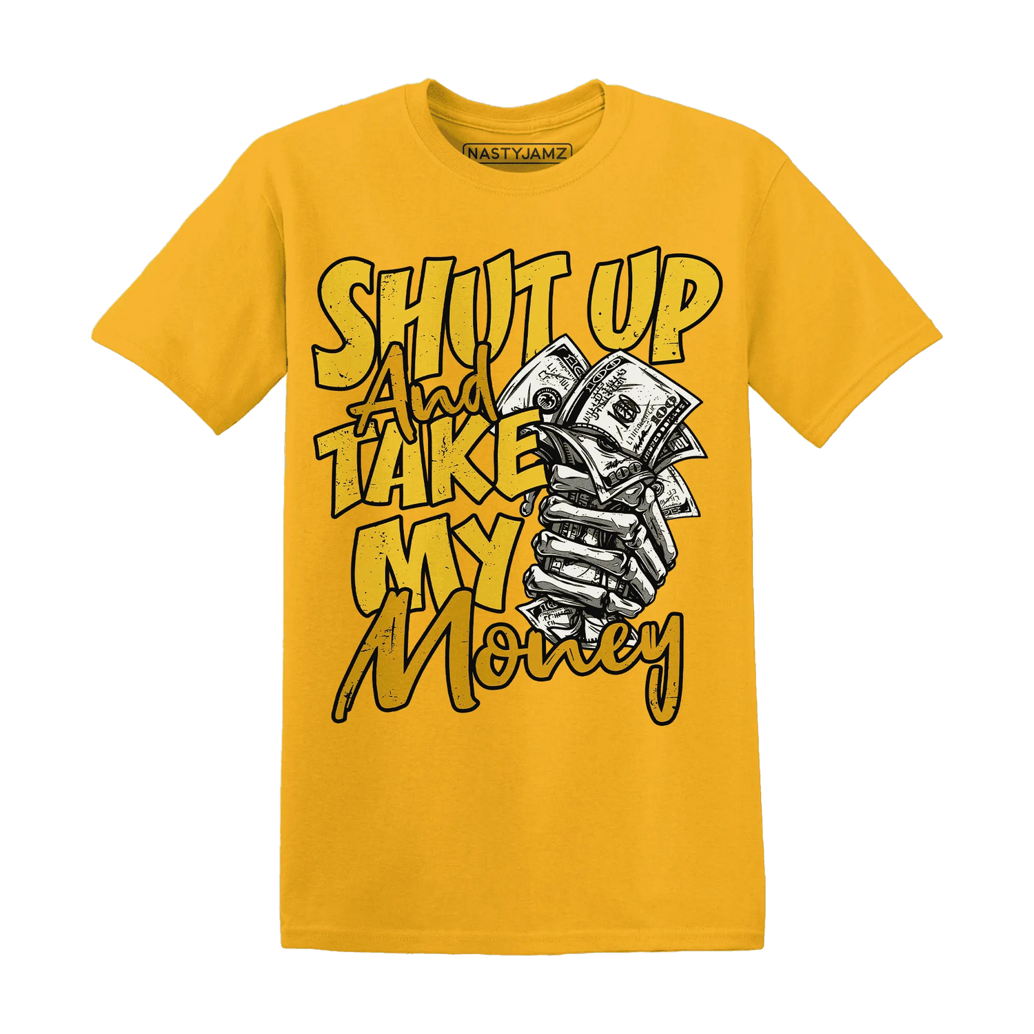 Yellow-Ochre-6s-T-Shirt-Match-Shut-Up