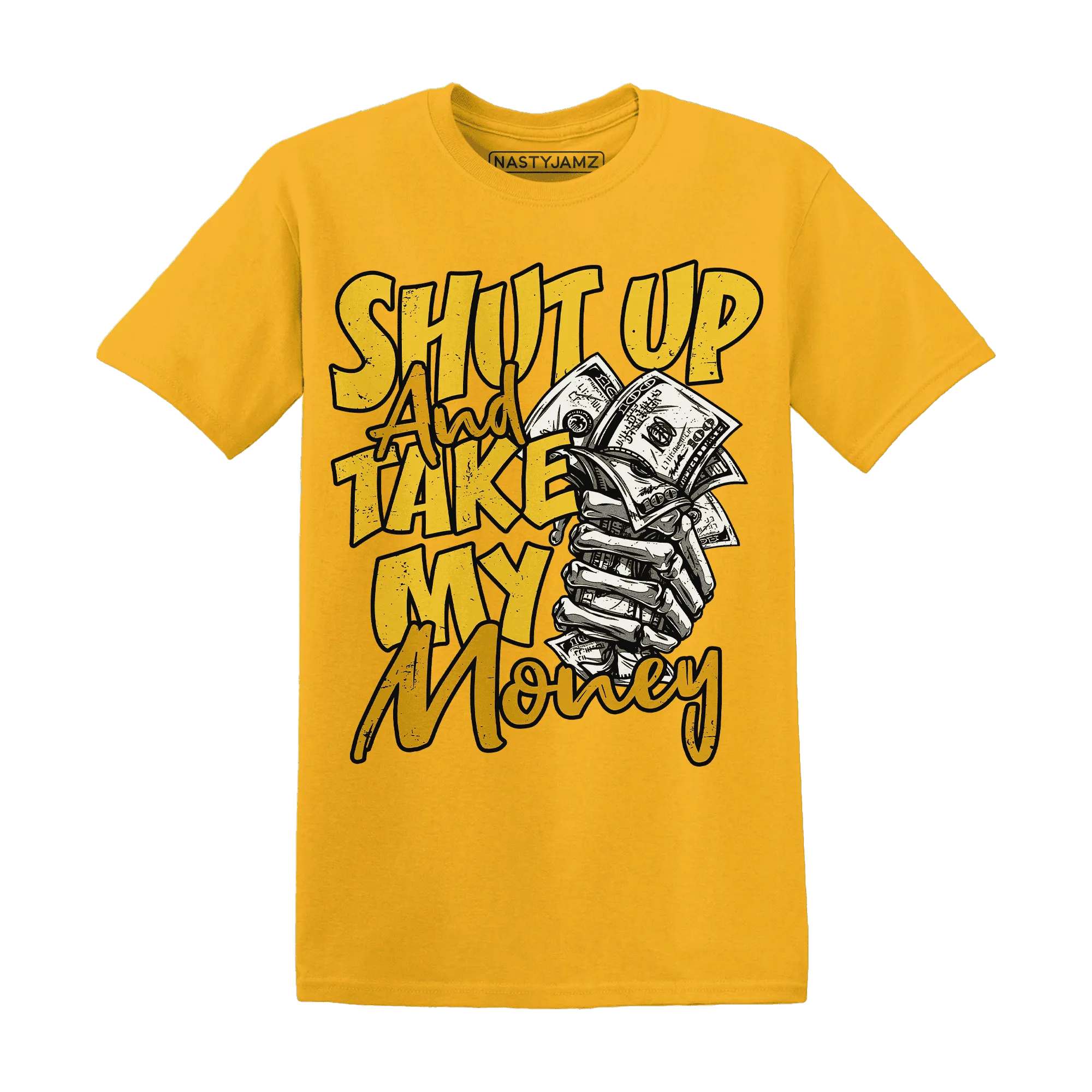 Yellow-Ochre-6s-T-Shirt-Match-Shut-Up