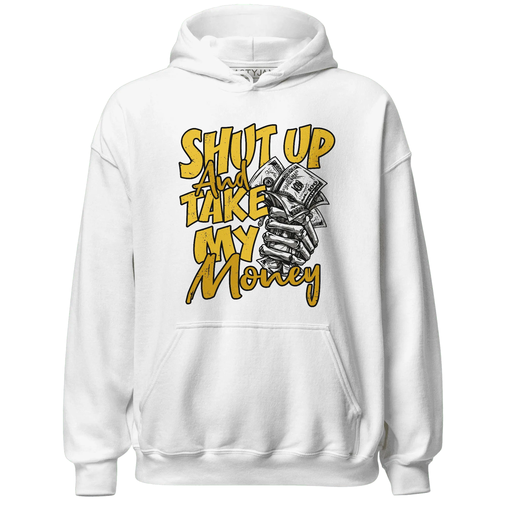 Yellow-Ochre-6s-Hoodie-Match-Shut-Up