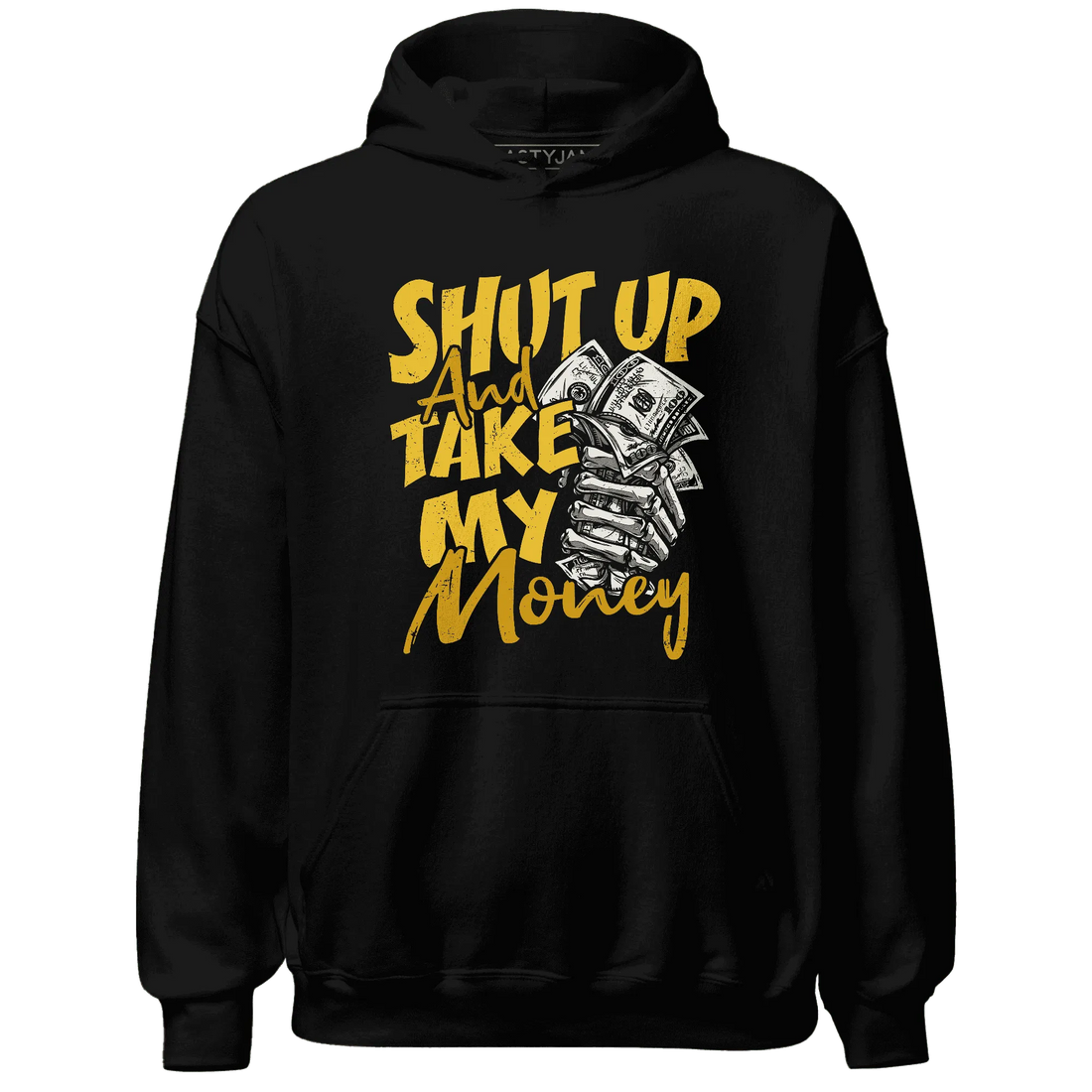 Yellow-Ochre-6s-Hoodie-Match-Shut-Up