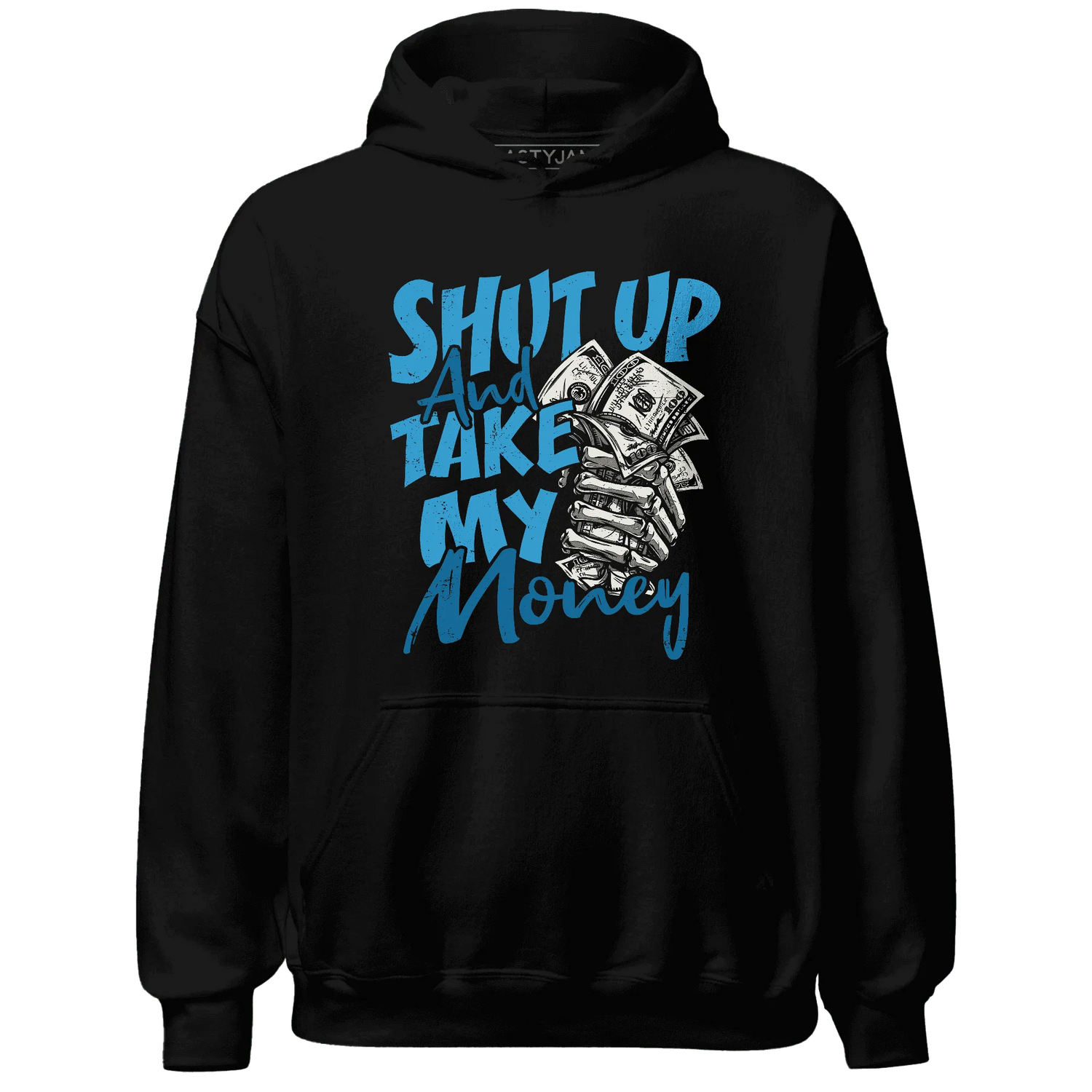 Powder-Blue-9s-Hoodie-Match-Shut-Up