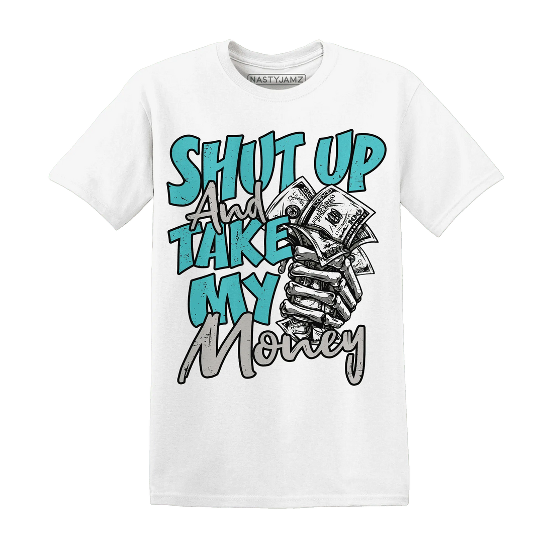 NBL-Cyan-Burst-9060-T-Shirt-Match-Shut-Up