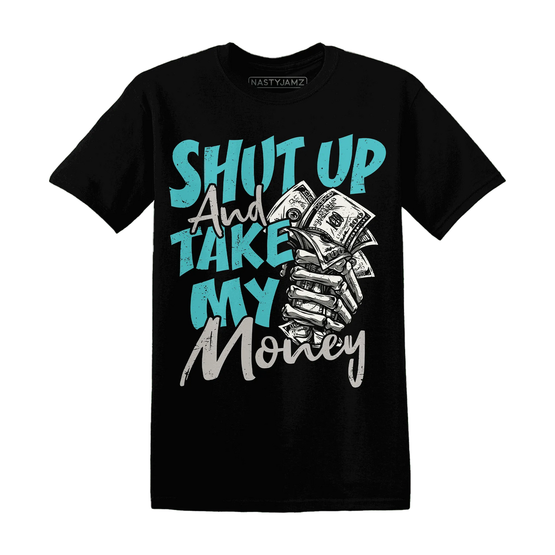 NBL-Cyan-Burst-9060-T-Shirt-Match-Shut-Up
