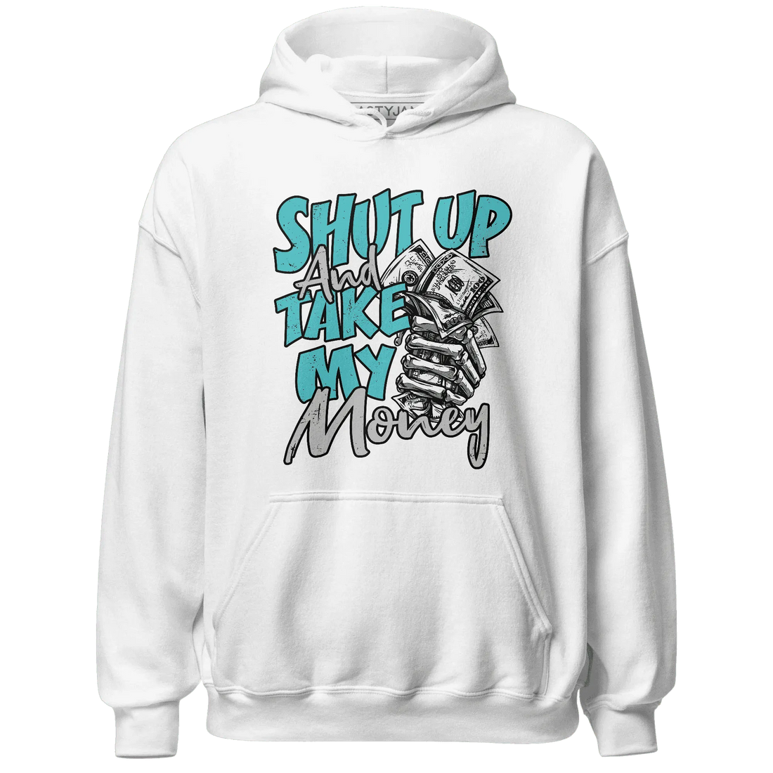 NBL-Cyan-Burst-9060-Hoodie-Match-Shut-Up