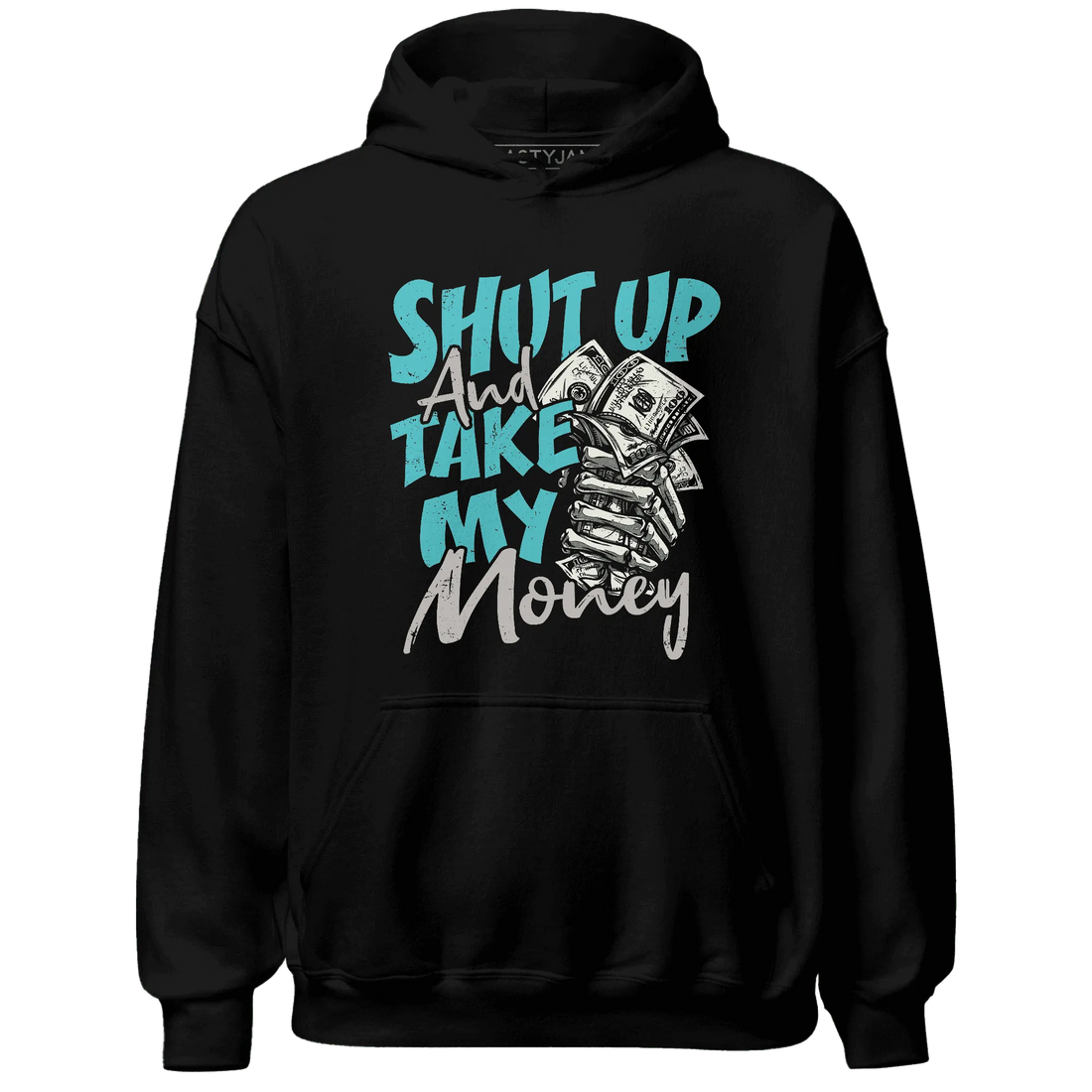 NBL-Cyan-Burst-9060-Hoodie-Match-Shut-Up