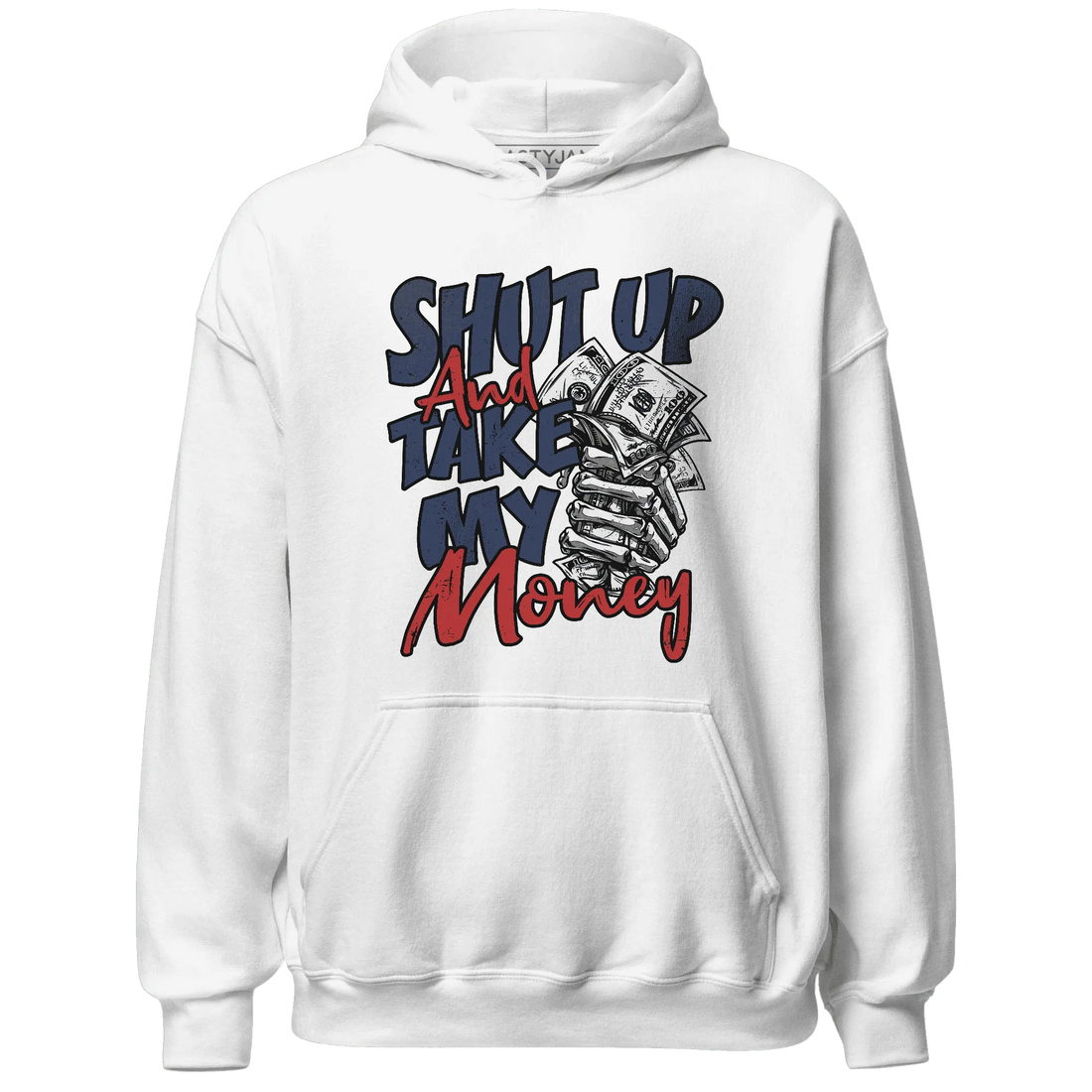 VaporMax-Air-Plus-Midnight-Navy-Gold-Black-Hoodie-Match-Shut-Up