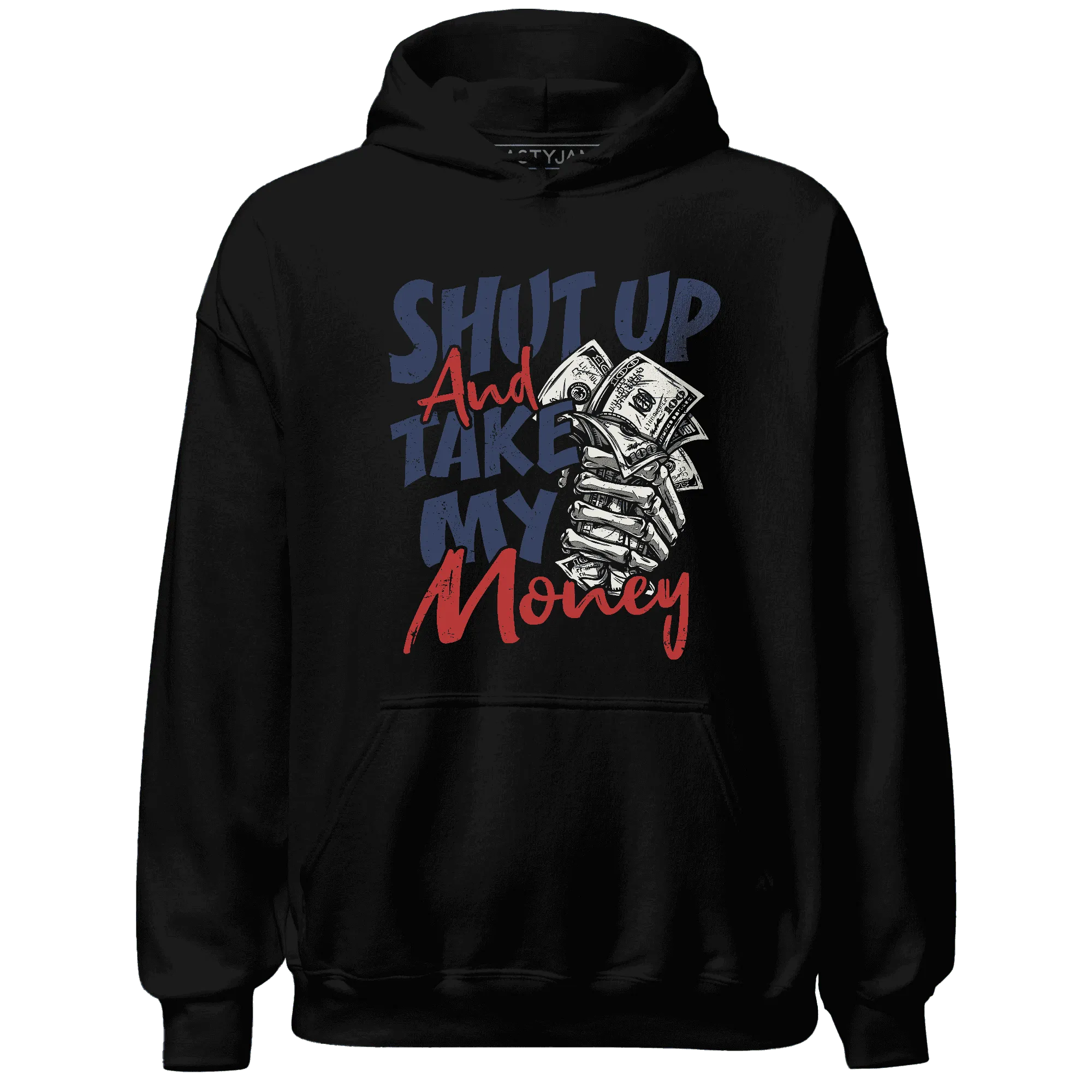VaporMax-Air-Plus-Midnight-Navy-Gold-Black-Hoodie-Match-Shut-Up