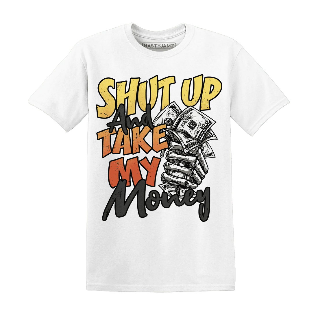 VaporMax-Crimson-Total-Orange-Plus-T-Shirt-Match-Shut-Up