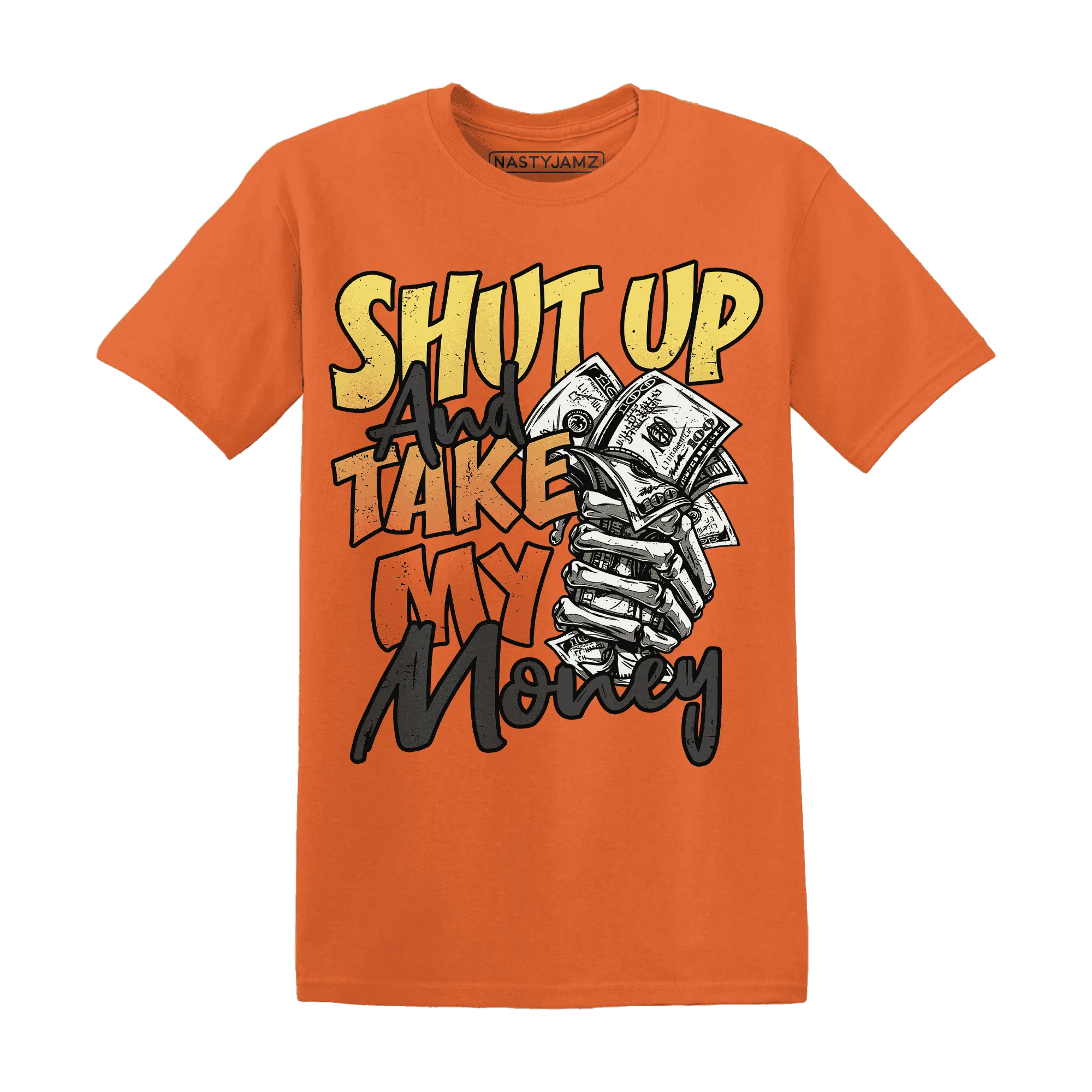 VaporMax-Crimson-Total-Orange-Plus-T-Shirt-Match-Shut-Up