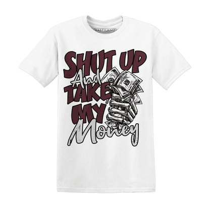 VaporMax-Night-Maron-Burgundy-T-Shirt-Match-Shut-Up