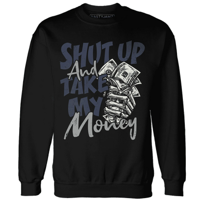 VaporMax-Plus-Midnight-Navy-White-Metallic-Silver-Sweatshirt-Match-Shut-Up