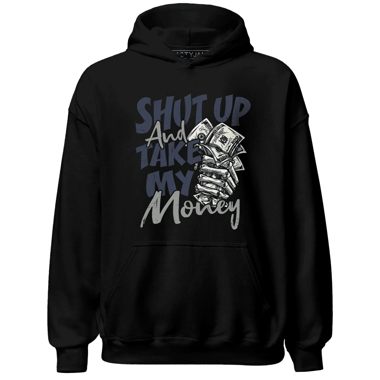 VaporMax-Plus-Midnight-Navy-White-Metallic-Silver-NastyJamz-Hoodie-Match-Shut-Up
