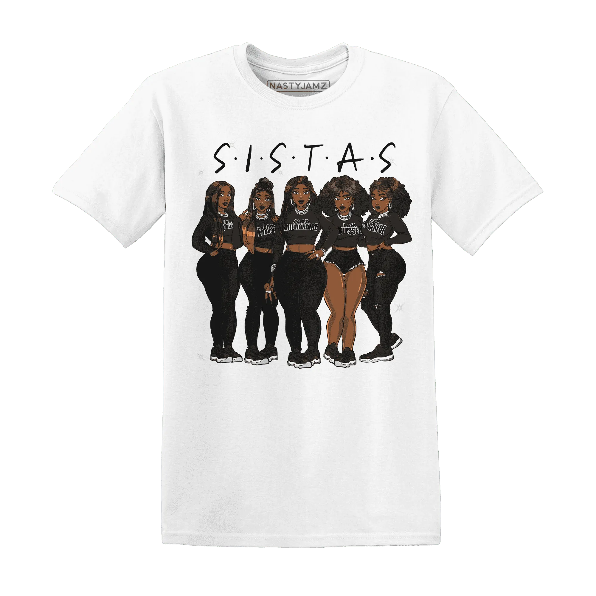 Low-Space-Jamz-11s-T-Shirt-Match-Sistas-Melanin-Girl