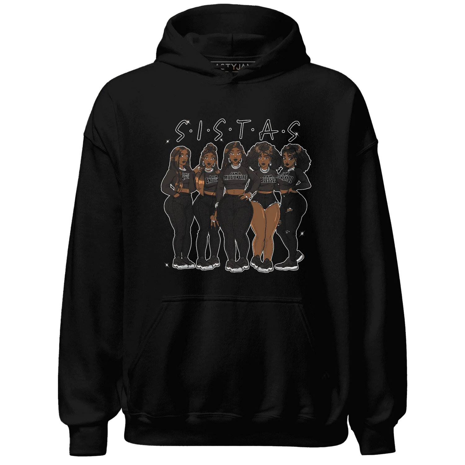 Low-Space-Jamz-11s-Hoodie-Match-Sistas-Melanin-Girl
