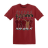 Retro-Red-Taxi-12s-T-Shirt-Match-Sistas-Melanin-Girl