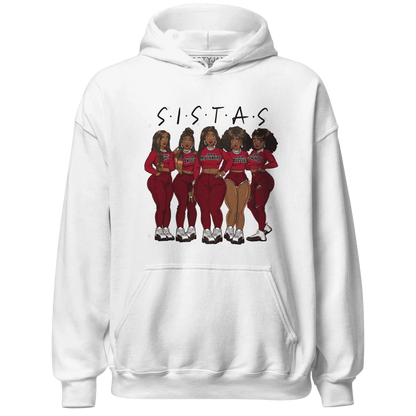 Retro-Red-Taxi-12s-Hoodie-Match-Sistas-Melanin-Girl