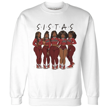 Dune-Red-13s-Sweatshirt-Match-Sistas-Melanin-Girl