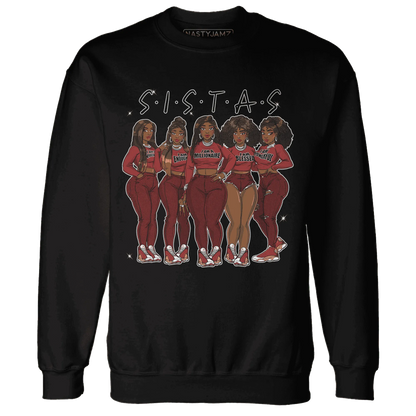 Dune-Red-13s-Sweatshirt-Match-Sistas-Melanin-Girl