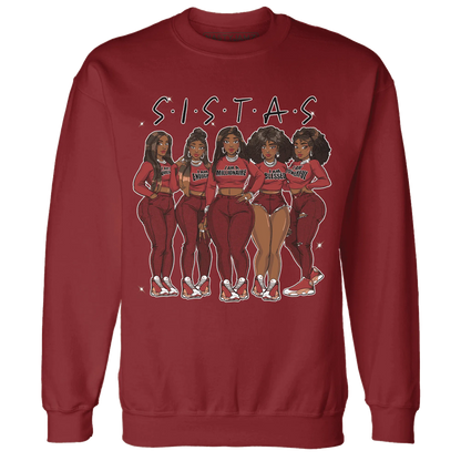 Dune-Red-13s-Sweatshirt-Match-Sistas-Melanin-Girl