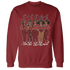 Dune-Red-13s-Sweatshirt-Match-Sistas-Melanin-Girl
