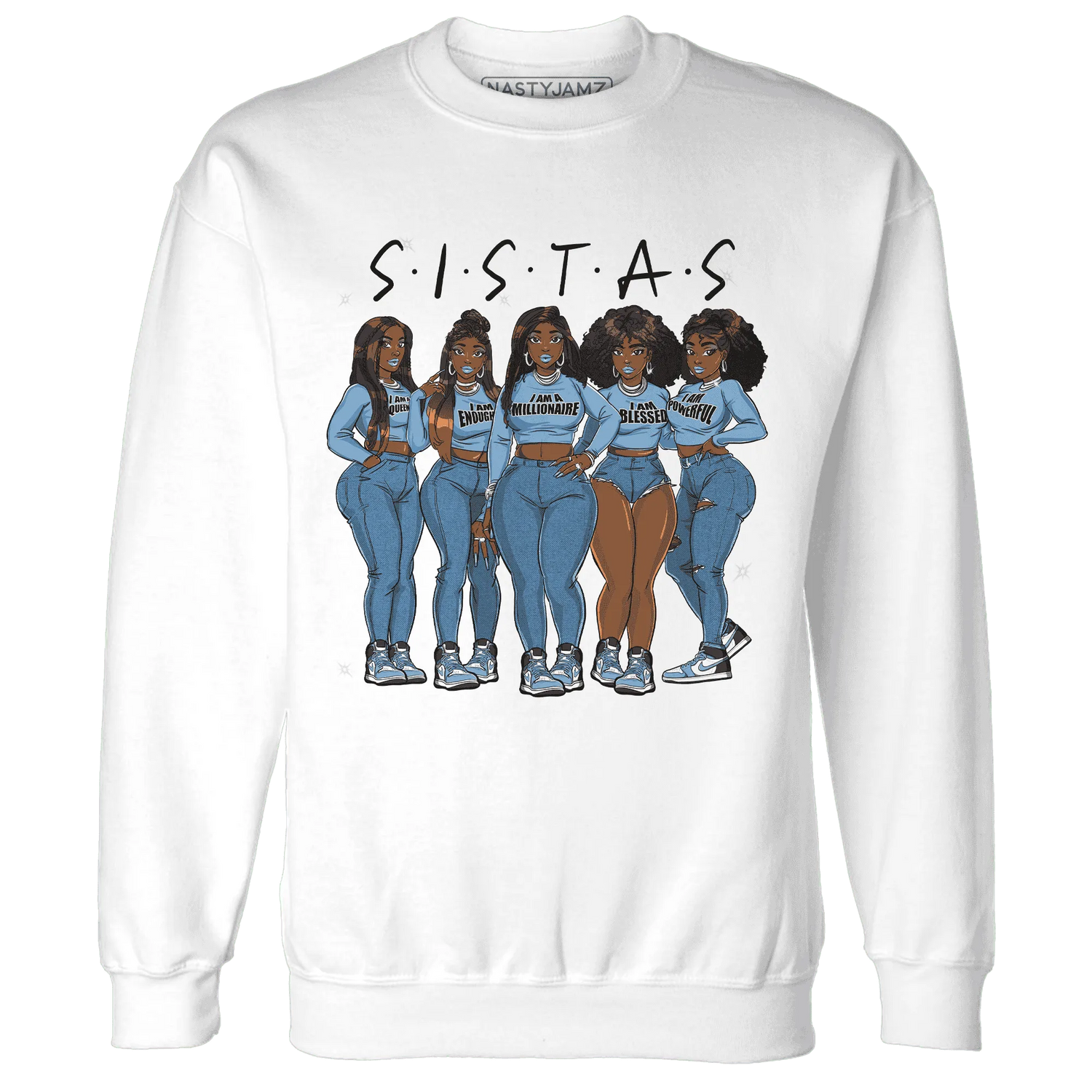 First-In-Flight-1s-Sweatshirt-Match-Sistas-Melanin-Girl