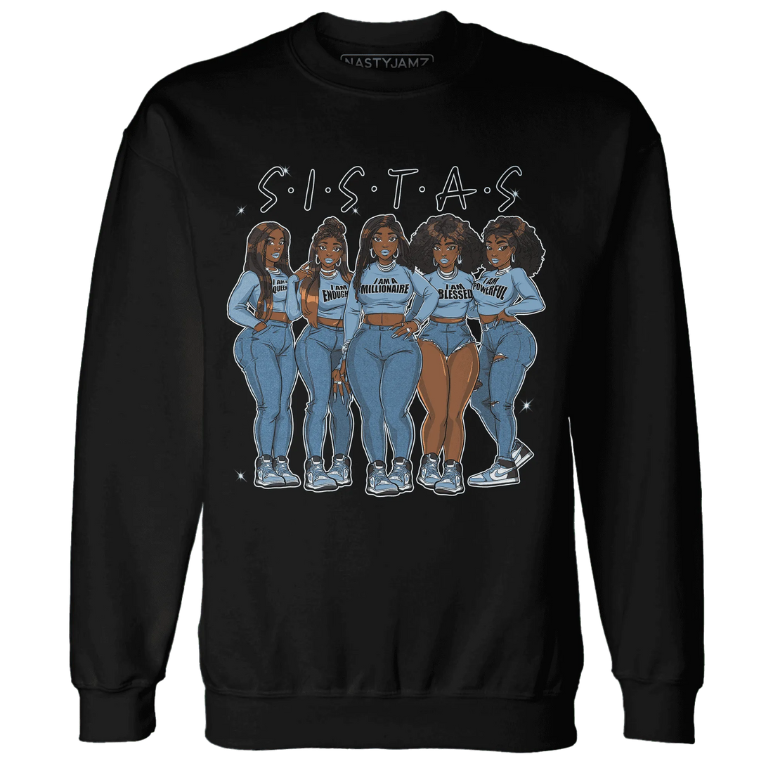 First-In-Flight-1s-Sweatshirt-Match-Sistas-Melanin-Girl