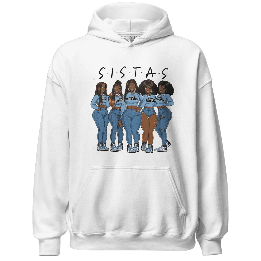 First-In-Flight-1s-Hoodie-Match-Sistas-Melanin-Girl