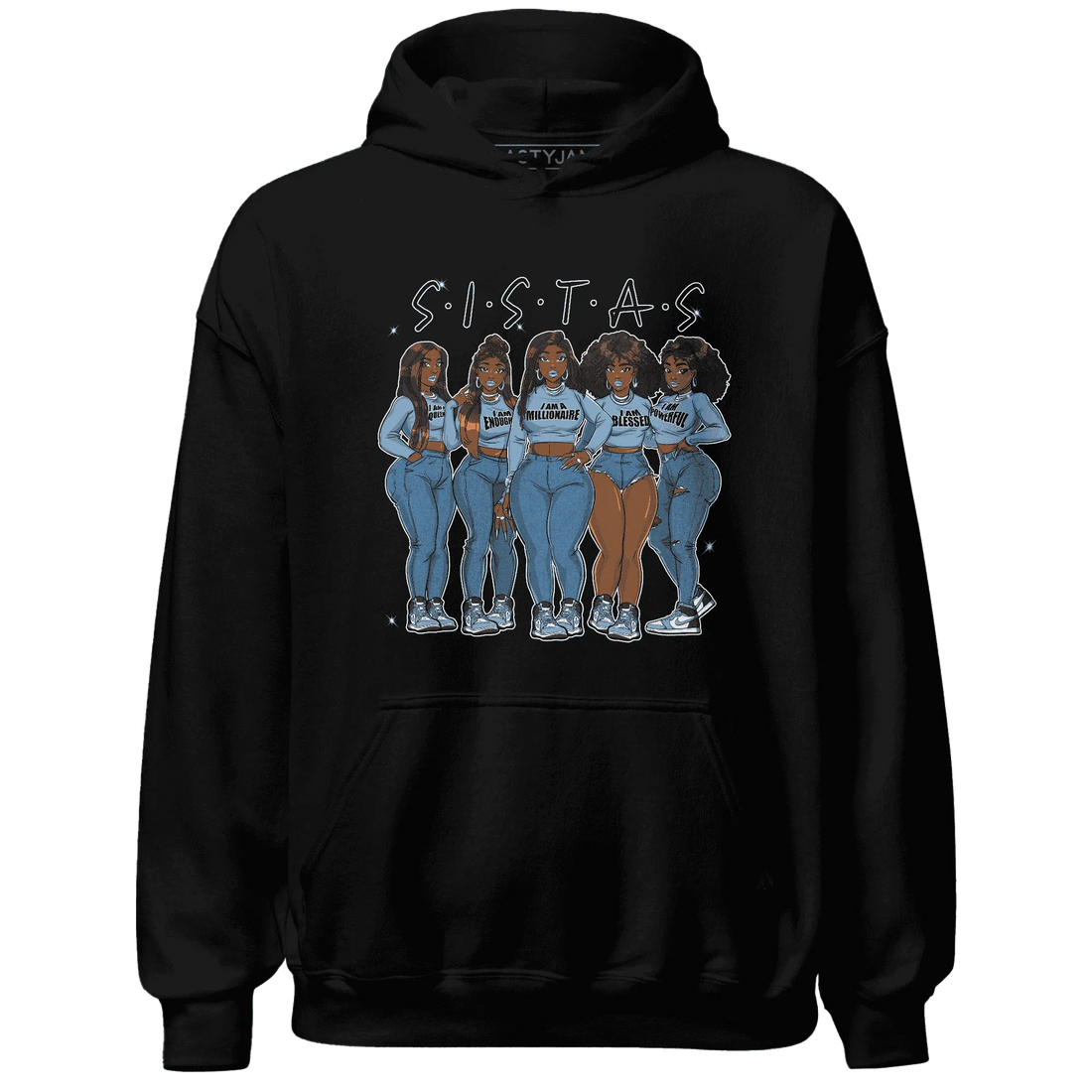 First-In-Flight-1s-Hoodie-Match-Sistas-Melanin-Girl