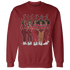 High-87-Metallic-Burgundy-1s-Sweatshirt-Match-Sistas-Melanin-Girl