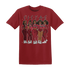 High-87-Metallic-Burgundy-1s-T-Shirt-Match-Sistas-Melanin-Girl