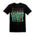 High-OG-Green-Glow-1s-T-Shirt-Match-Sistas-Melanin-Girl