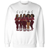High-White-Team-Red-1s-Sweatshirt-Match-Sistas-Melanin-Girl
