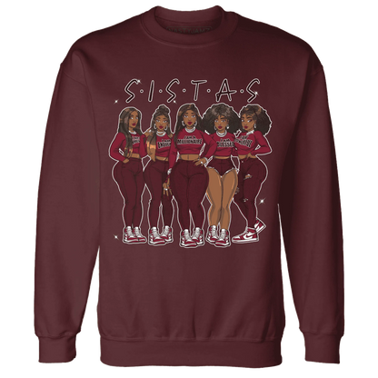 High-White-Team-Red-1s-Sweatshirt-Match-Sistas-Melanin-Girl
