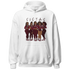 High-White-Team-Red-1s-Hoodie-Match-Sistas-Melanin-Girl