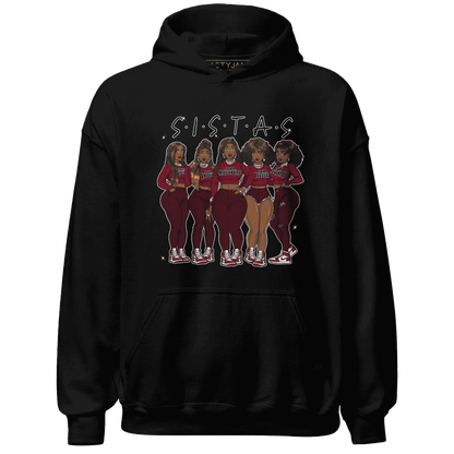 High-White-Team-Red-1s-Hoodie-Match-Sistas-Melanin-Girl