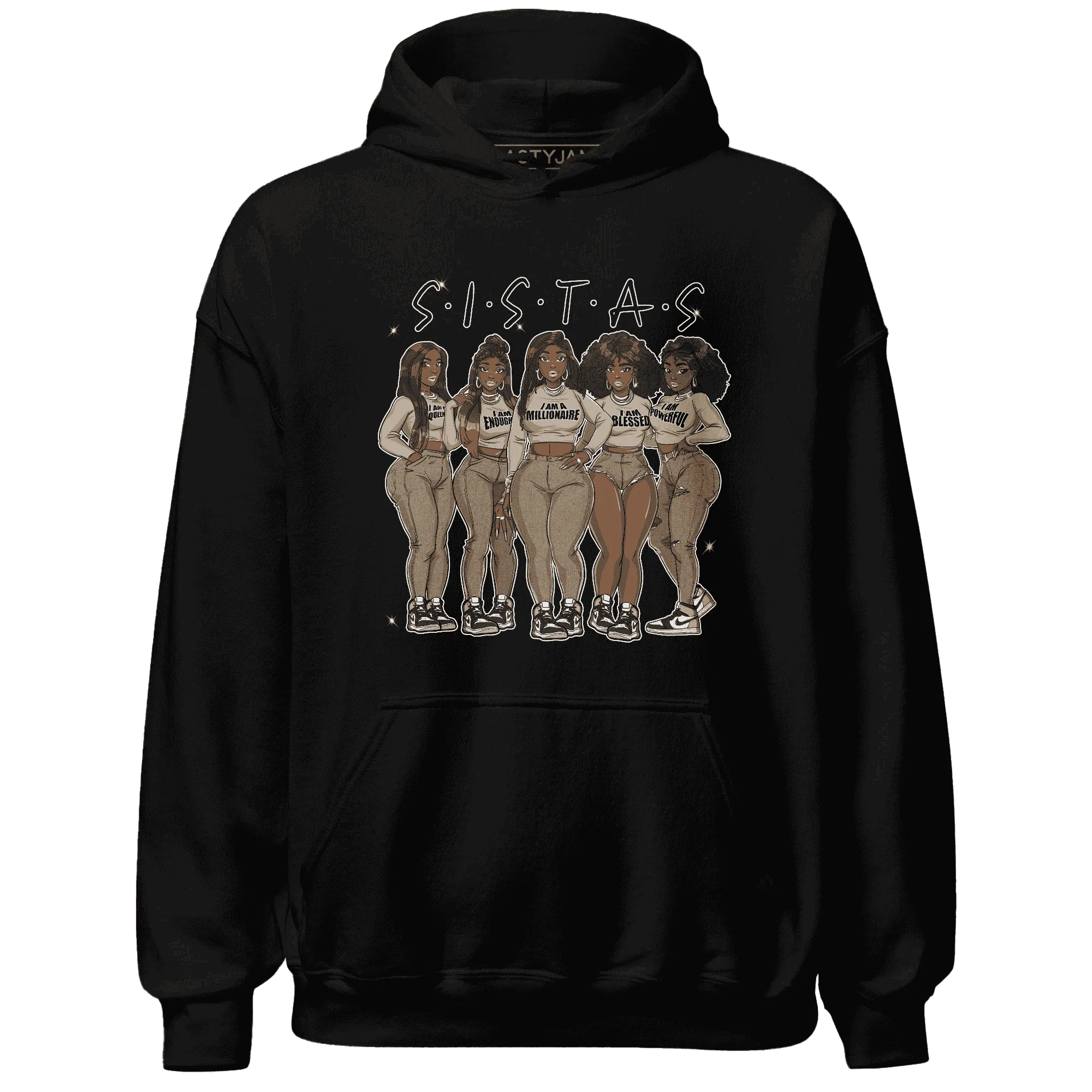 AJ-1-Latte-Hoodie-Match-Sistas-Melanin-Girl