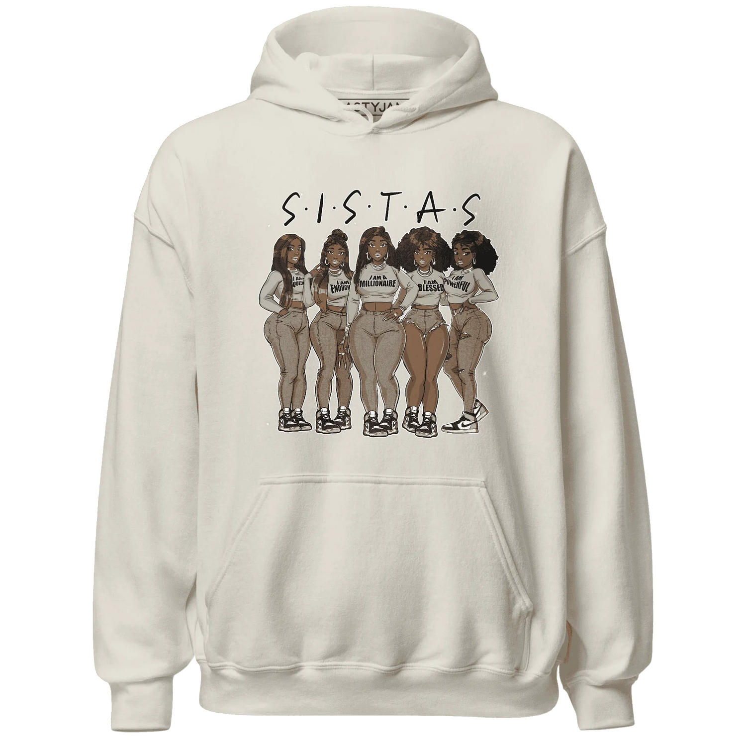 AJ-1-Latte-Hoodie-Match-Sistas-Melanin-Girl