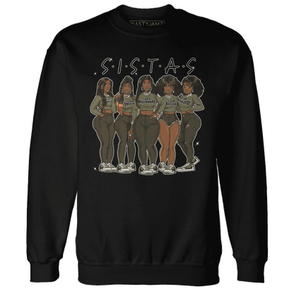 NastyJamz-Medium-Olive-1s-Sweatshirt-Match-Sistas-Melanin-Girl