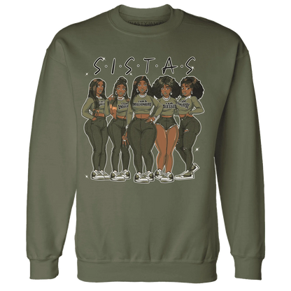 NastyJamz-Medium-Olive-1s-Sweatshirt-Match-Sistas-Melanin-Girl
