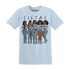 Mid-Diffused-Blue-Grey-1s-T-Shirt-Match-Sistas-Melanin-Girl