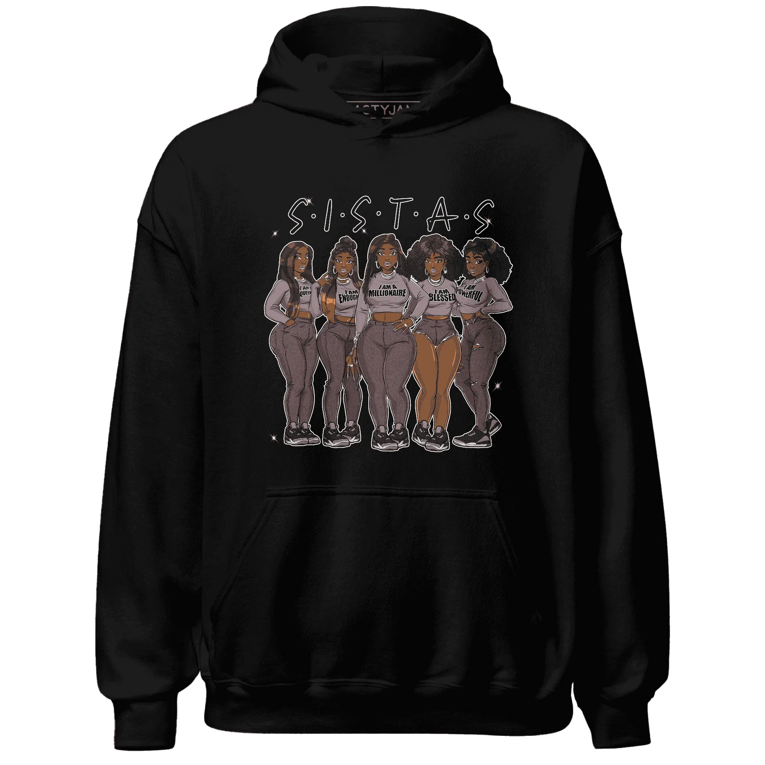 NastyJamz-Black-Violet-Ore-3s-Hoodie-Match-Sistas-Melanin-Girl